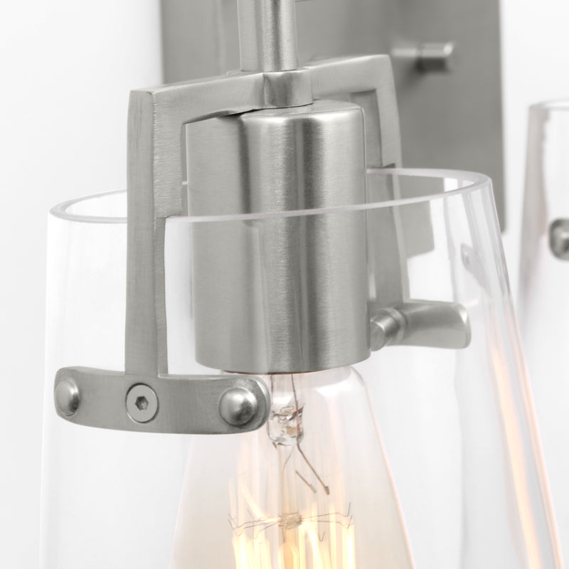 Visual Comfort DJV1033 Crofton 3-lt 24" Vanity Light - Brushed Nickel