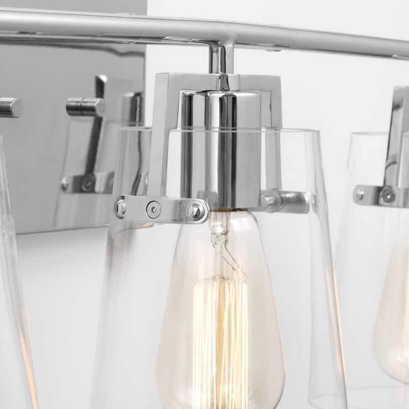 Visual Comfort DJV1033 Crofton 3-lt 24" Vanity Light - Chrome