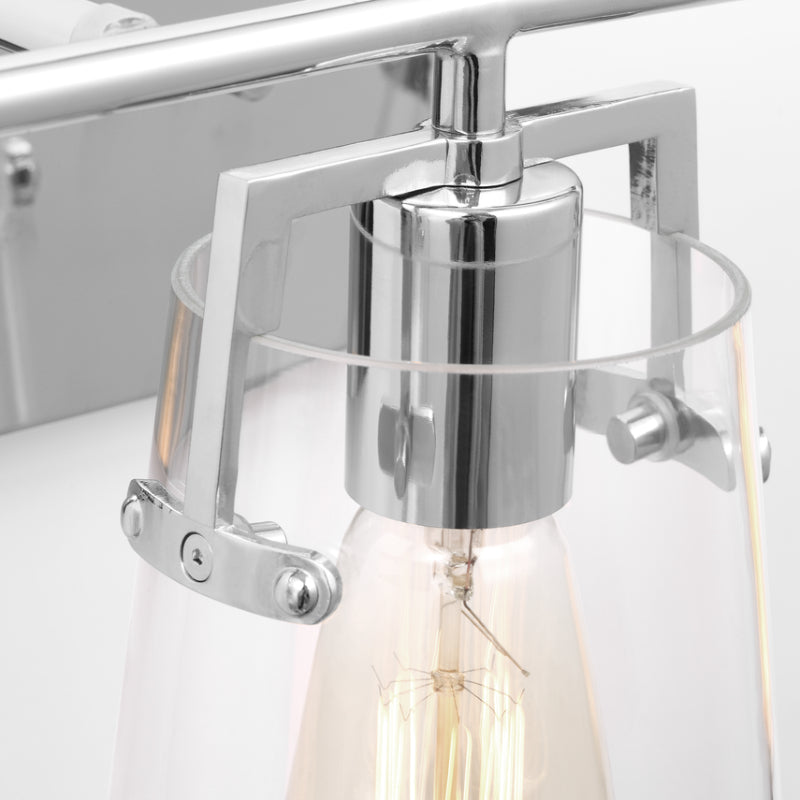 Visual Comfort DJV1033 Crofton 3-lt 24" Vanity Light - Chrome