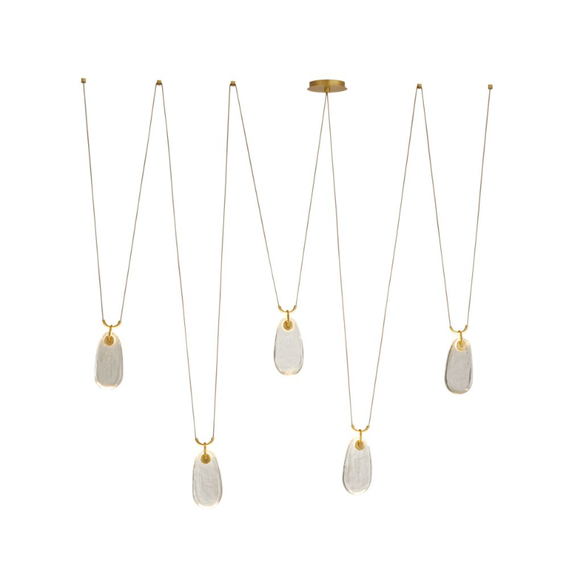 Arteriors GADLC01 Melt 5-lt 82" LED Chandelier