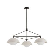 Arteriors GADMC01 Glaze 3-lt 38" Chandelier