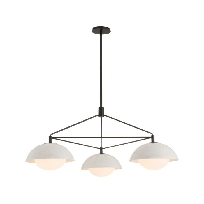 Arteriors GADMC01 Glaze 3-lt 38" Chandelier