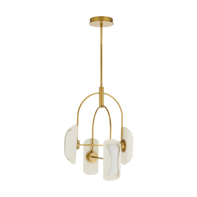 Arteriors GADSC01 Roll 4-lt 20" LED Chandelier