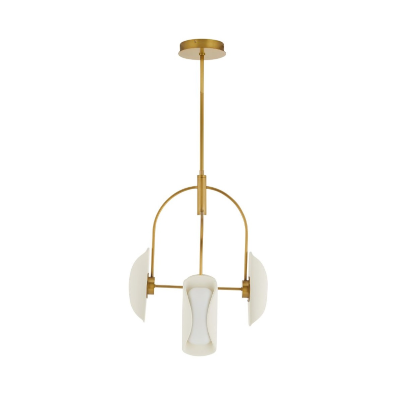 Arteriors GADSC01 Roll 4-lt 20" LED Chandelier