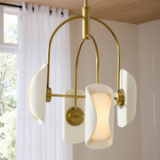 Arteriors GADSC01 Roll 4-lt 20" LED Chandelier