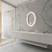 Paris Mirror Galaxy Oval 24" x 36" LED Lighted Mirror, 3CCT Selectable
