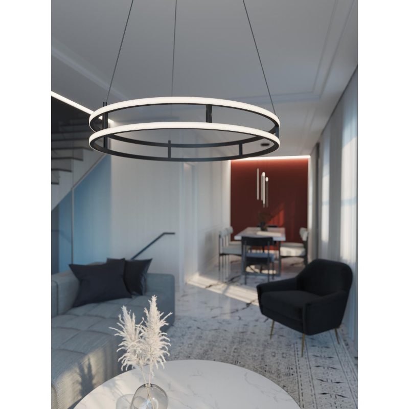 AFX GEMP24LAJUD GEMP Series Gemini 2-lt 24" LED Pendant