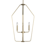 Generation GLC1274 Kennan 4-lt 19" Chandelier - Satin Brass