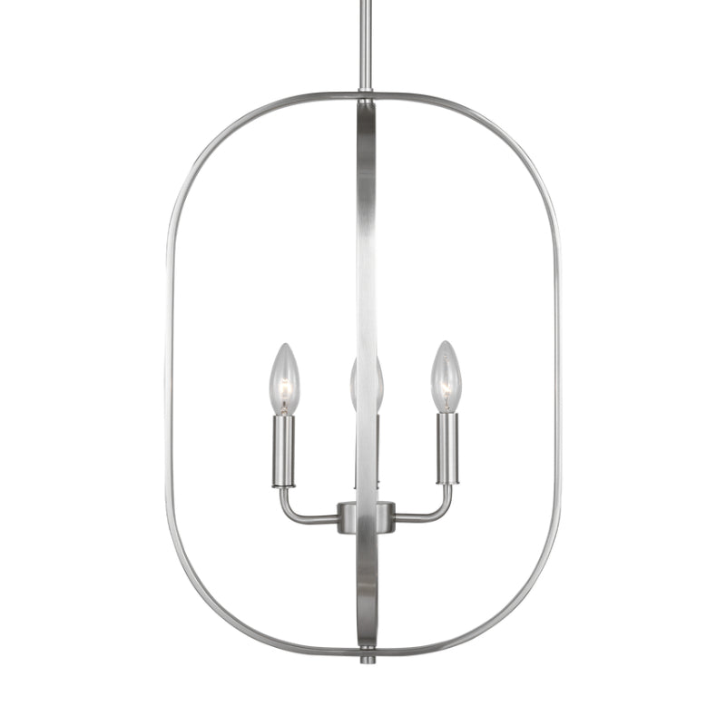 Generation GLC1304 Loretto 4-lt 16" Chandelier - Brushed Nickel
