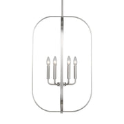 Generation GLC1316 Loretto 6-lt 19" Chandelier - Brushed Nickel