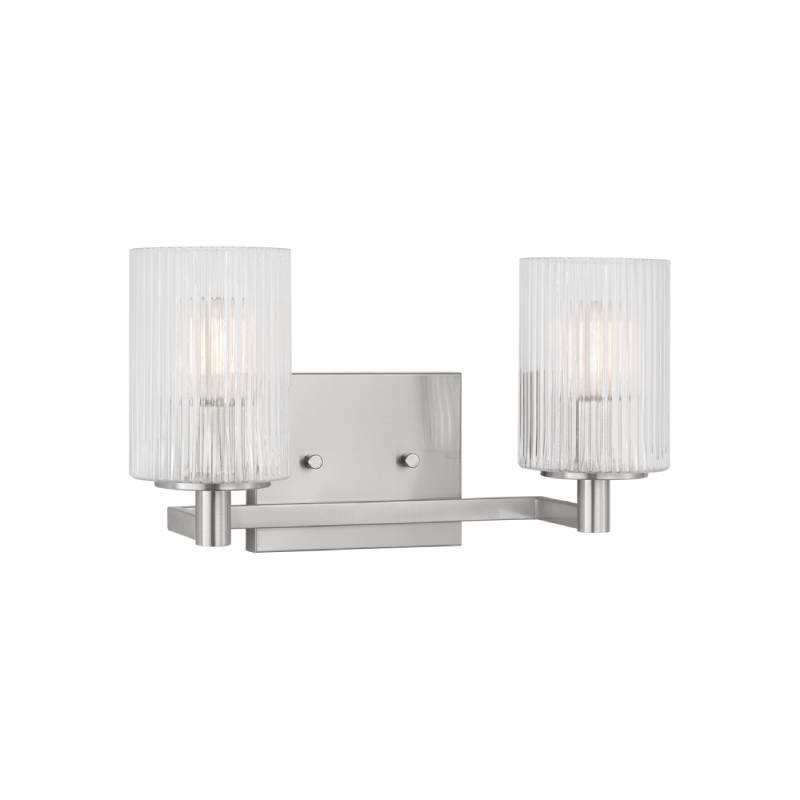 Sea Gull GLV1042EN Lando 2-lt 14" LED Wall/Bath Sconce -