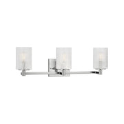 Sea Gull GLV1043 Lando 3-lt 25" Wall/Bath Sconce - Chrome