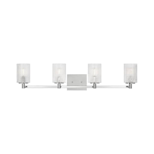 Sea Gull GLV1044 Lando 4-lt 35" Wall/Bath Sconce - Chrome