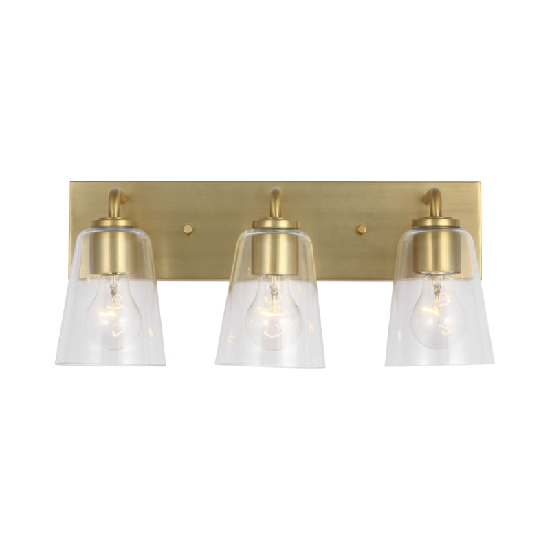 Generation GLV1063 Miles 3-lt 18" Vanity Light - Satin Brass