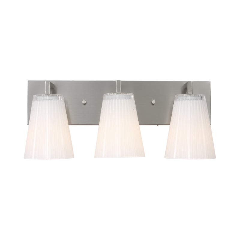 Generation GLV1103 Upson 3-lt 18" Vanity Light - Brushed Nickel