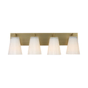 Generation GLV1104 Upson 4-lt 24" Extra Large Vanity Light - Satin Brass