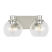 Generation GLV1122 Rito 2-lt 15" LED Bath Light - Chrome