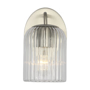 Generation GLV1131 Eisele 1-lt 8" Tall Wall Sconce - Brushed Nuckel
