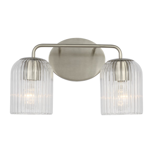 Generation GLV1132 Eisele 2-lt 14" LED Vanity - Brushed Nickel