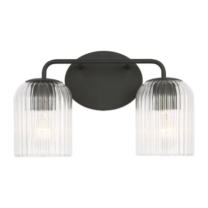 Generation GLV1132 Eisele 2-lt 14" LED Vanity - Midnight Black