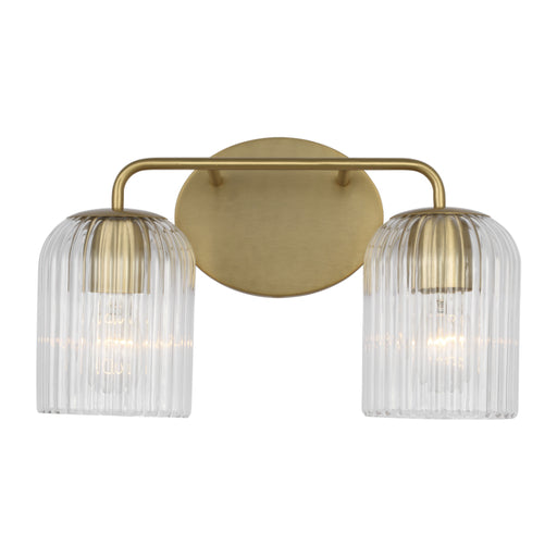 Generation GLV1132 Eisele 2-lt 14" LED Vanity - Satin Brass