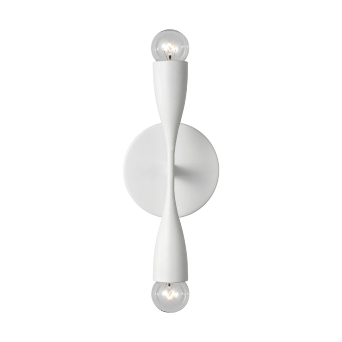 Generation GLW1002 Maya 2-lt 14" Tall Bath Light - Matte White