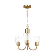 Generation GLC1153 Miles 3-lt 18" Chandelier - Satin Brass