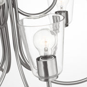 Generation GLC1169 Miles 9-lt 29" Chandelier - Brushed Nickel