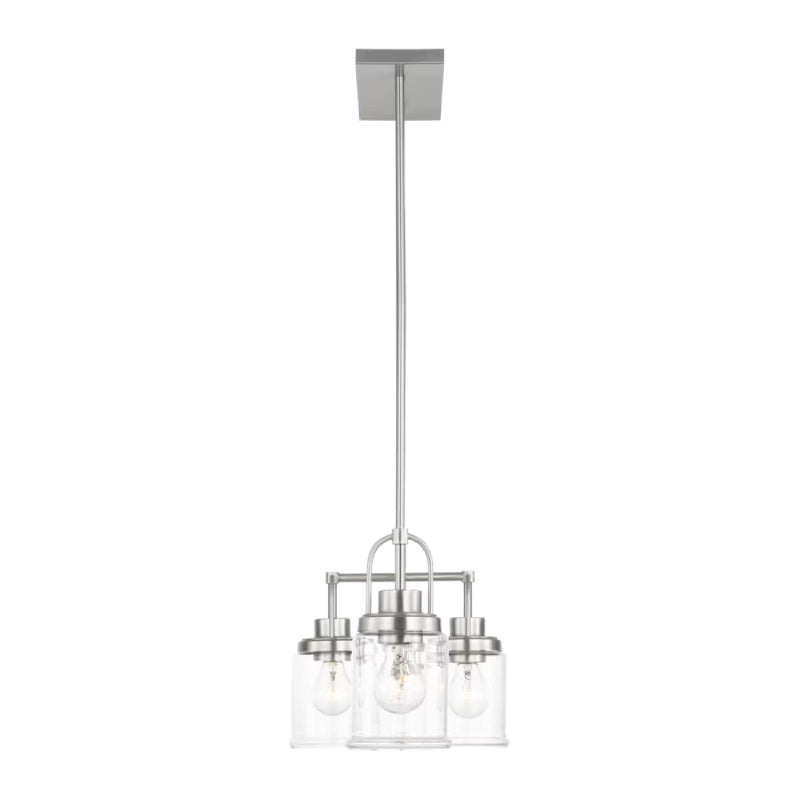 Visual Comfort GLC1184 Anders 4-lt 48" Chandelier - Brushed Nickel
