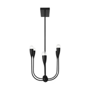 Generation GLC1226 Maya 6-lt 48" Linear Chandelier - Midnight Black