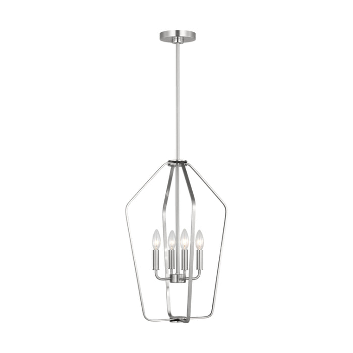 Generation GLC1264 Kennan 4-lt 16" Chandelier - Brushed Nickel