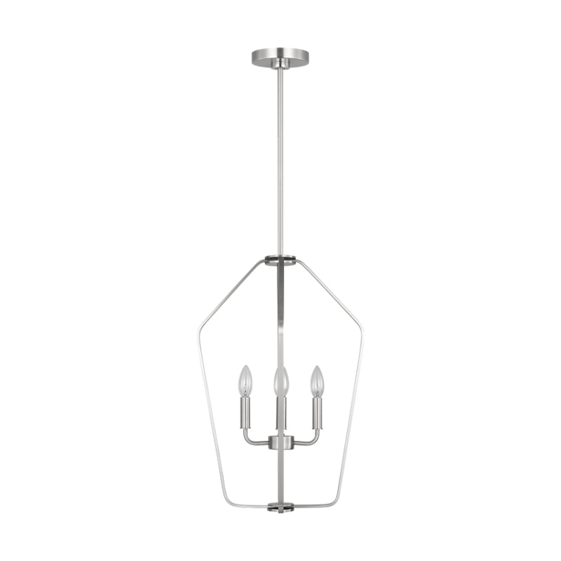 Generation GLC1264 Kennan 4-lt 16" Chandelier - Brushed Nickel