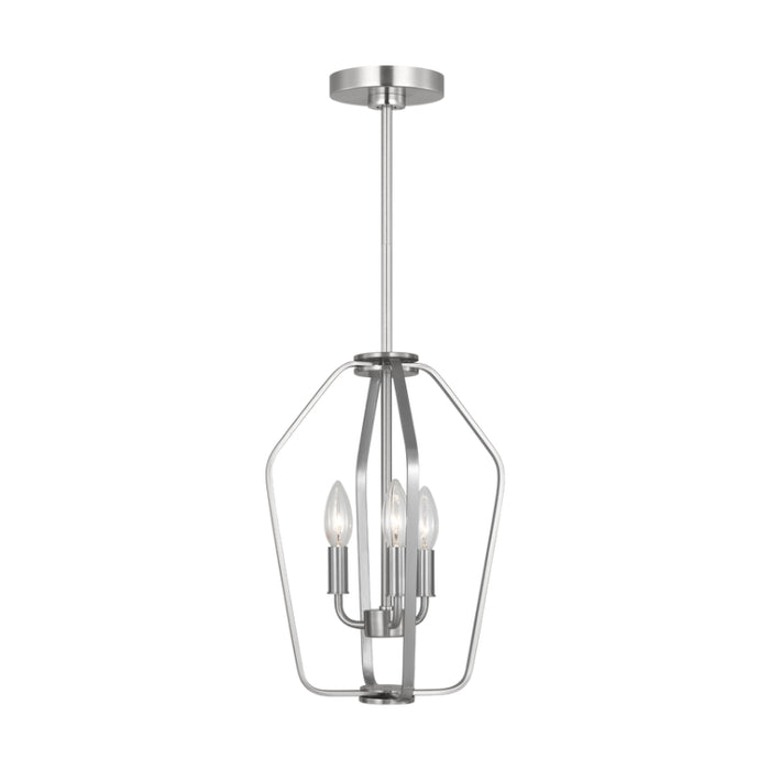 Generation GLC1283 Kennan 3-lt 11" Chandelier - Brushed Nickel
