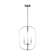 Generation GLC1304 Loretto 4-lt 16" Chandelier - Brushed Nickel