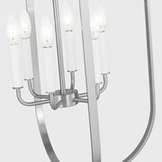 Generation GLC1316 Loretto 6-lt 19" Chandelier - Brushed Nickel
