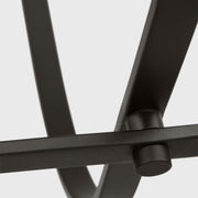 Generation GLC1316 Loretto 6-lt 19" Chandelier - Midnight Black
