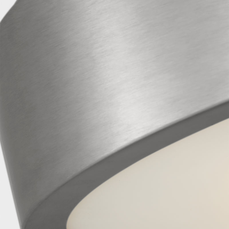 Generation GLF1053 Albee 3-lt 18" Flush Mount - Brushed Nickel