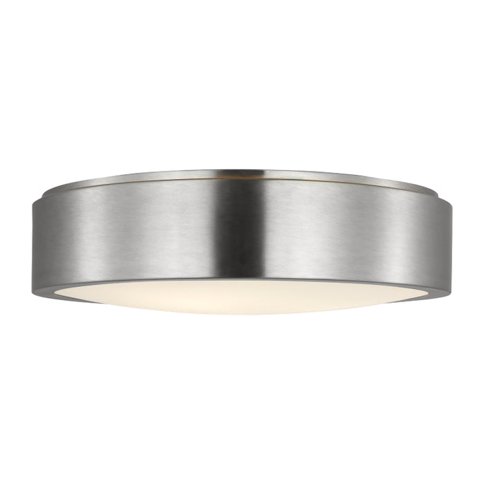 Generation GLF1053 Albee 3-lt 18" Flush Mount - Brushed Nickel