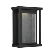 Generation GLO1321 Faywood 1-lt 11" Tall LED Outdoor Small Wall Lantern - Textured Black