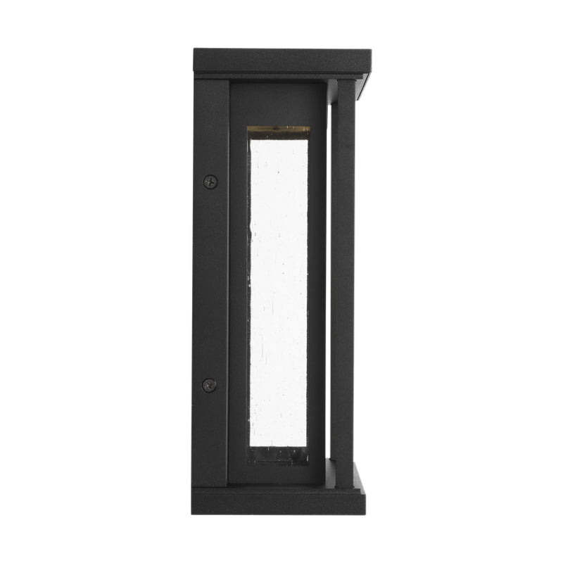 Generation GLO1321 Faywood 1-lt 11" Tall LED Outdoor Small Wall Lantern - Textured Black