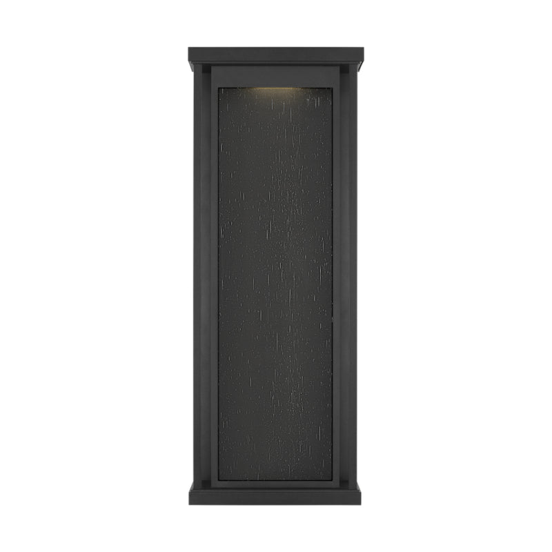 Generation GLO1351 Faywood 1-lt 26" Tall LED Outdoor Extra Large Wall Lantern - Textured Black