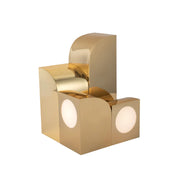 Kuzco TL82412 Gypsum 1-lt 12" Tall LED Table Lamp - Polished Brass