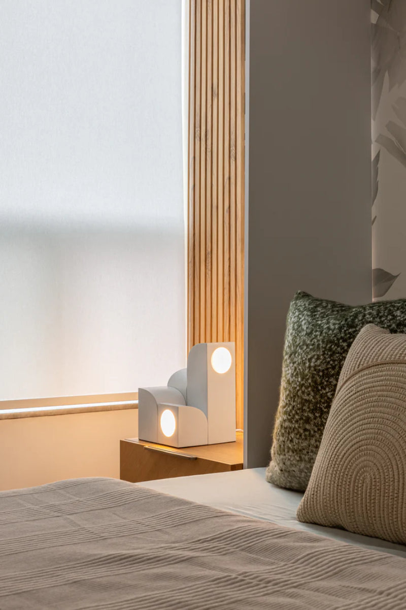 Kuzco TL82412 Gypsum 1-lt 12" Tall LED Table Lamp