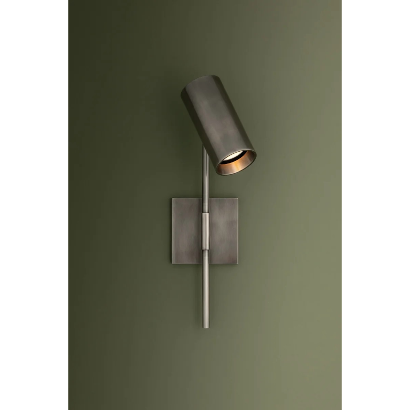 Troy B1715 Gage 1-lt 15" Tall LED Wall Sconce - Vintage Pewter