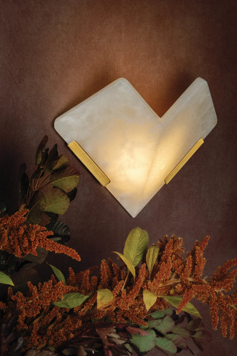 Corbett 558-10 Geo 1-lt 13" LED Wall Sconce