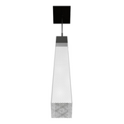 Avenue Lighting HF1901 The Original Glacier 1-lt 2" LED Pendant - Dark Bronze/Snow