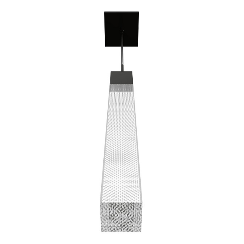 Avenue Lighting HF1901 The Original Glacier 1-lt 2" LED Pendant - Dark Bronze/Snow