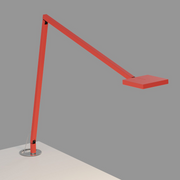 Koncept FCD-2 Focaccia LED Desk Lamp - Matte Fire Red/Grommet Mount
