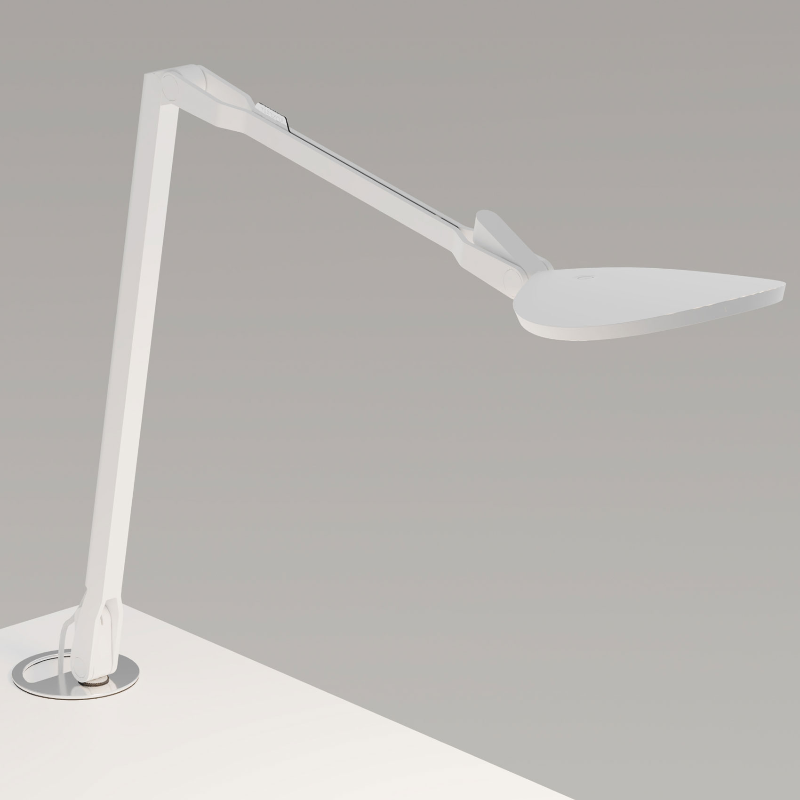 Koncept SPY-RCH Splitty Reach LED Desk Lamp - Matte White/Grommet Mount