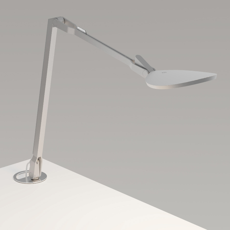 Koncept SPY-RCA Splitty Reach Pro Gen 2 LED Desk Lamp - Silver/Grommet Mount